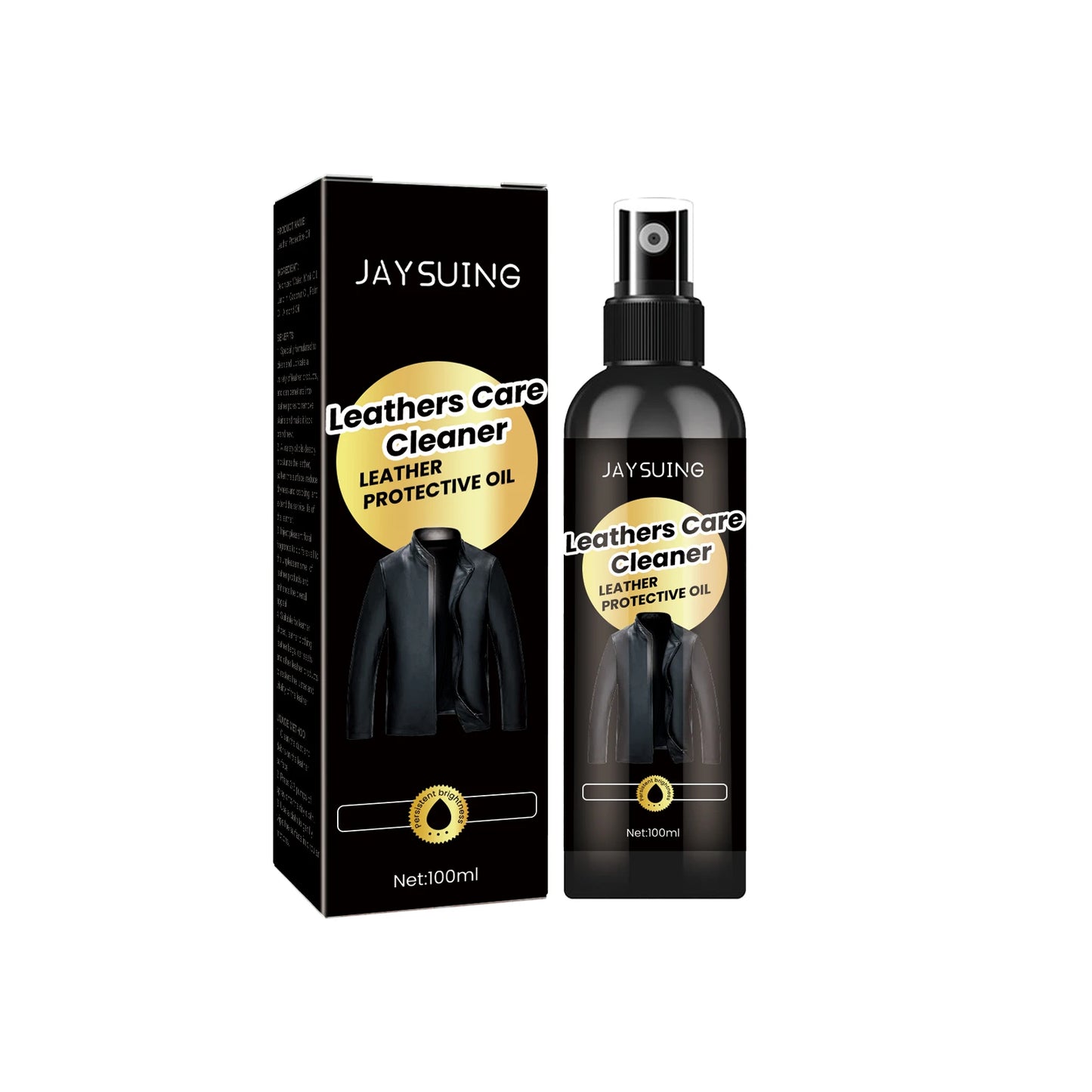 Jaysuing Leather Protection Oil Cleaner For Couches Shoes Car Seats