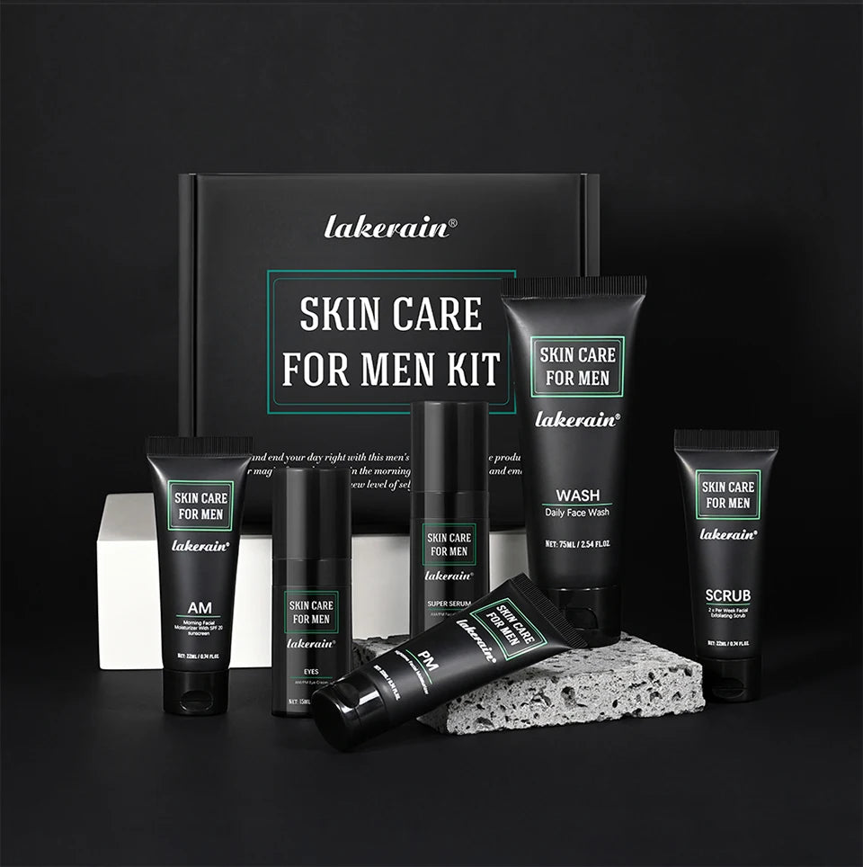 Ibcccndc Men Skin Care Kit Oil Control Hydration Set
