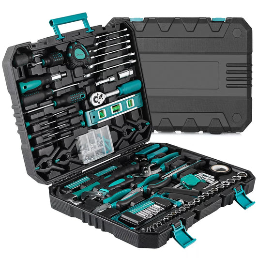 TLGREENDIY 198 Piece Home Repair Tool Set General Use