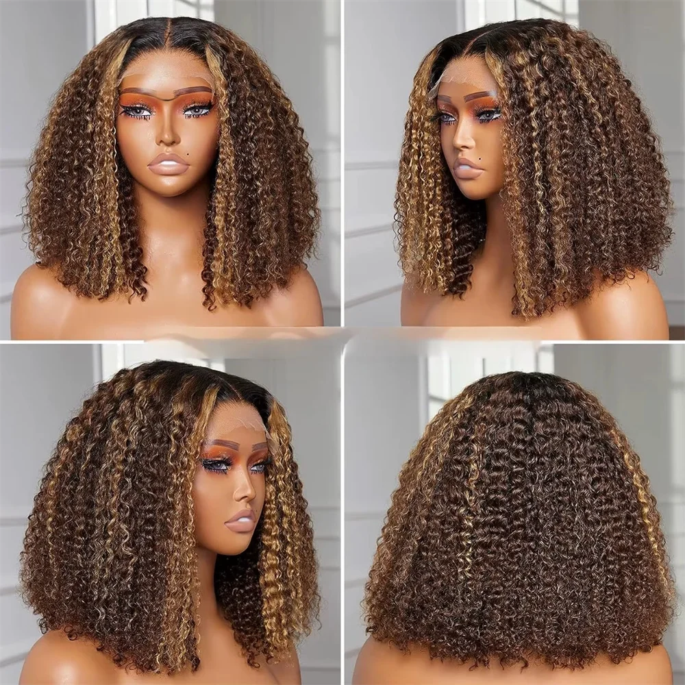 Sixsister Deep Wave Short Bob Lace Front Wig Remy Chinese Human Hair Comfortable Fit