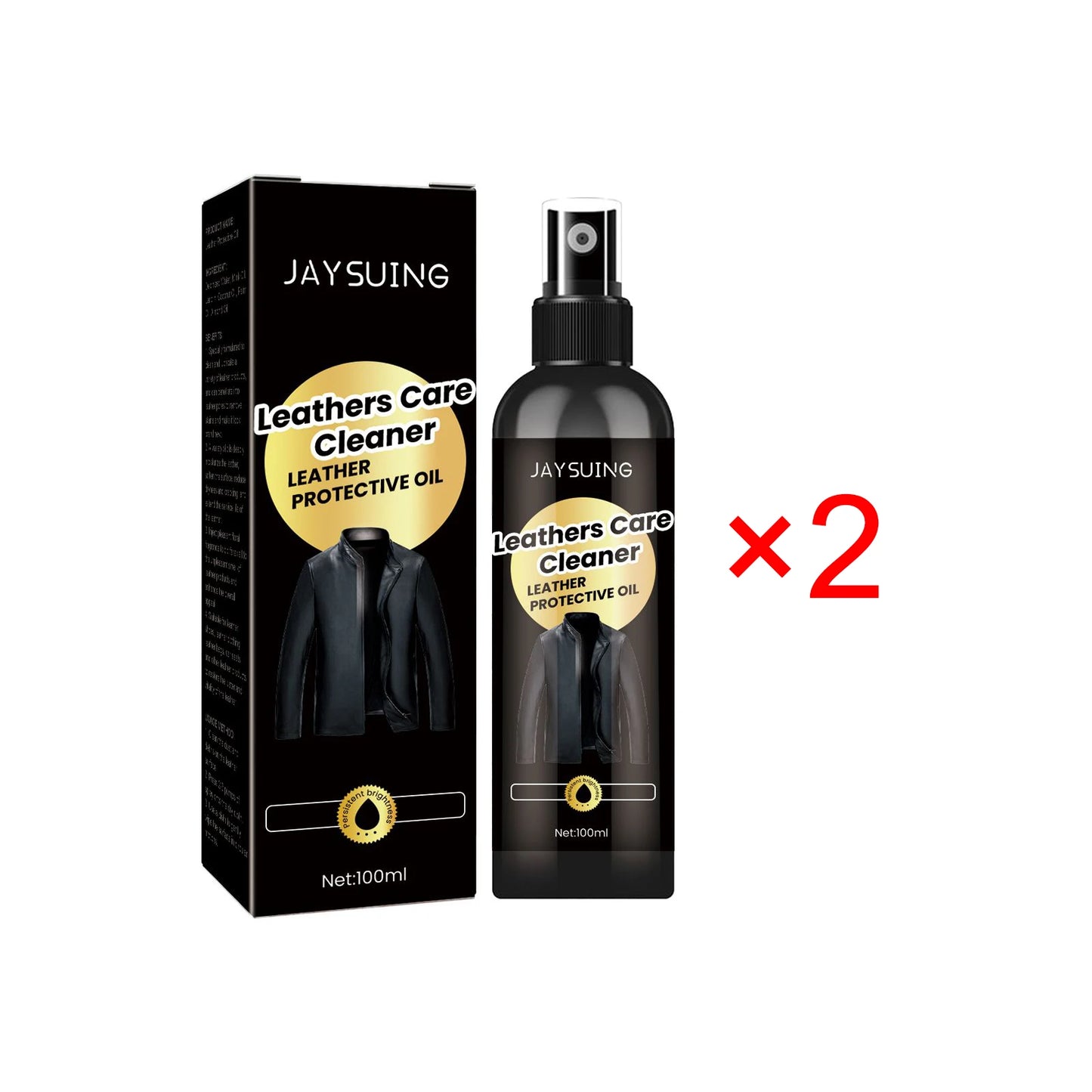 Jaysuing Leather Protection Oil Cleaner For Couches Shoes Car Seats