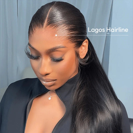 Mod's Hair MShaped Lagos Hairline LuxuriouslySilky SilkyStraight Remy Glueless Wig