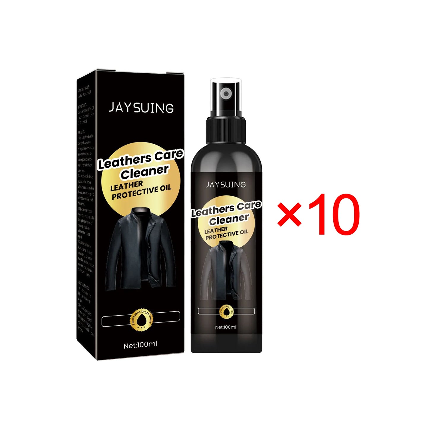 Jaysuing Leather Protection Oil Cleaner For Couches Shoes Car Seats