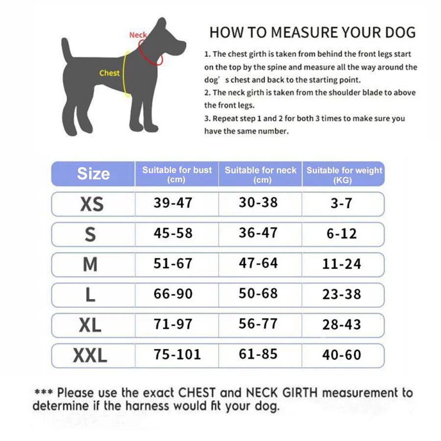 Bolux No Pull Reflective Adjustable Dog Harness Vest With ID Patch For Outdoor Walking