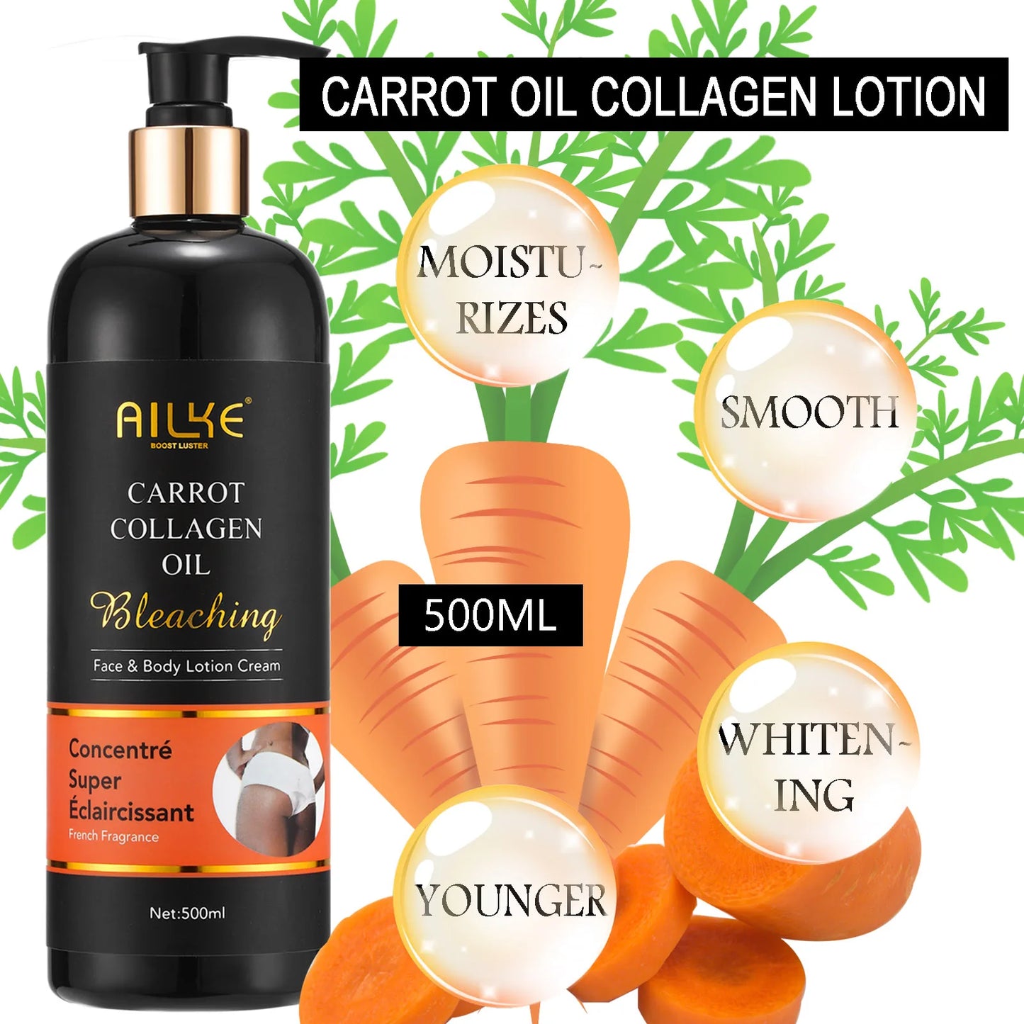 AILKE Collagen 5 in 1 Skincare Set for Radiant Facial