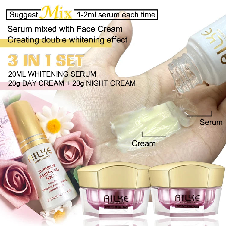 AILKE Whitening Anti Wrinkle Face Cream With Collagen