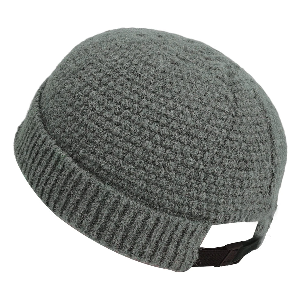 Zhejiang Woolen Knitted Beanie Hat For Men And Women Unisex Warm Skull Cap For Autumn Winter