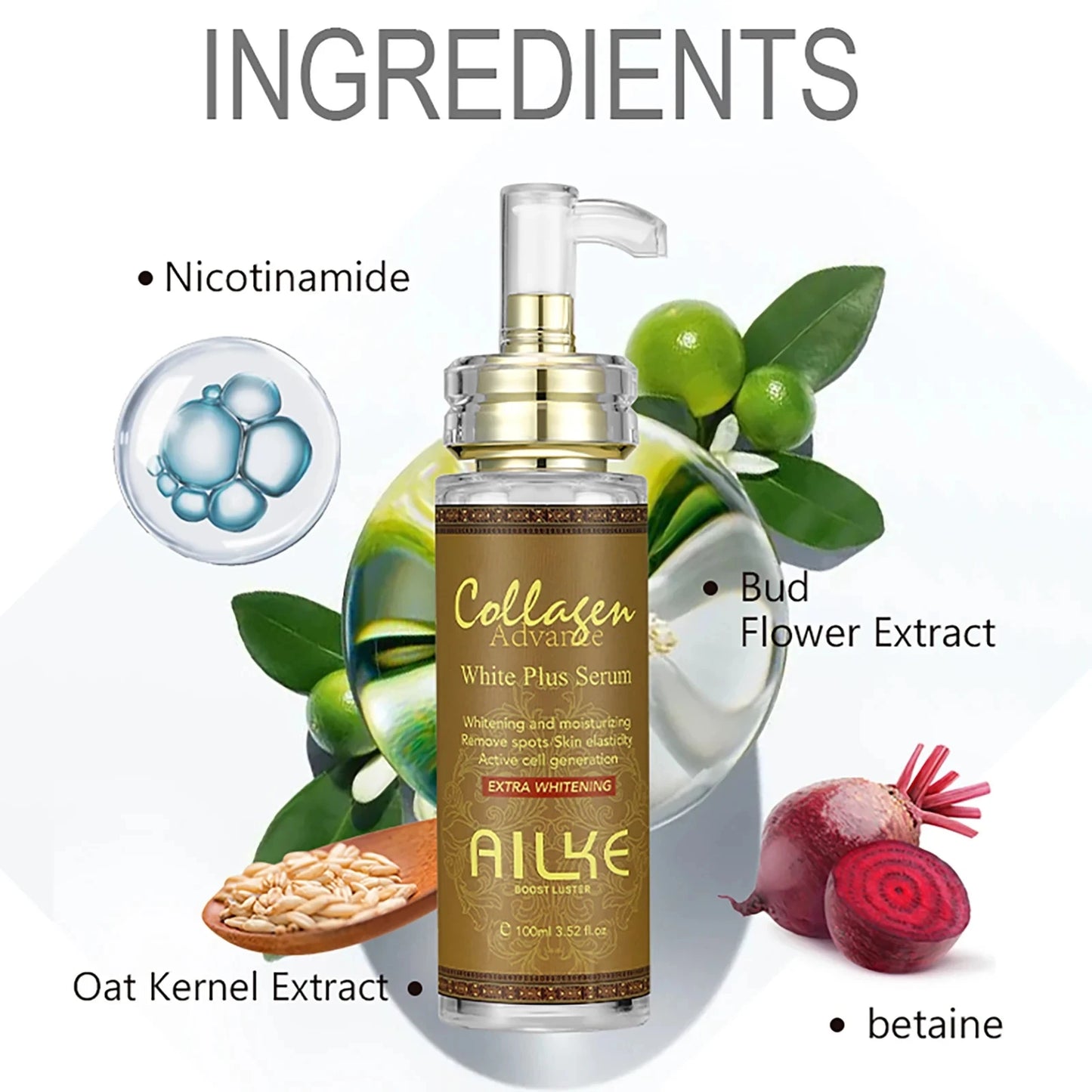 AILKE Collagen 5 in 1 Skincare Set for Radiant Facial