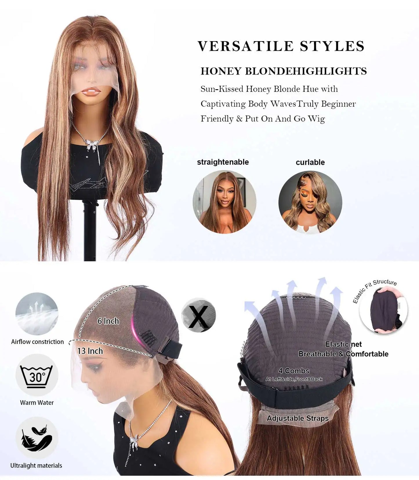 JOPEAR 360 Lace Front Wig Swiss Lace Human Hair Remy