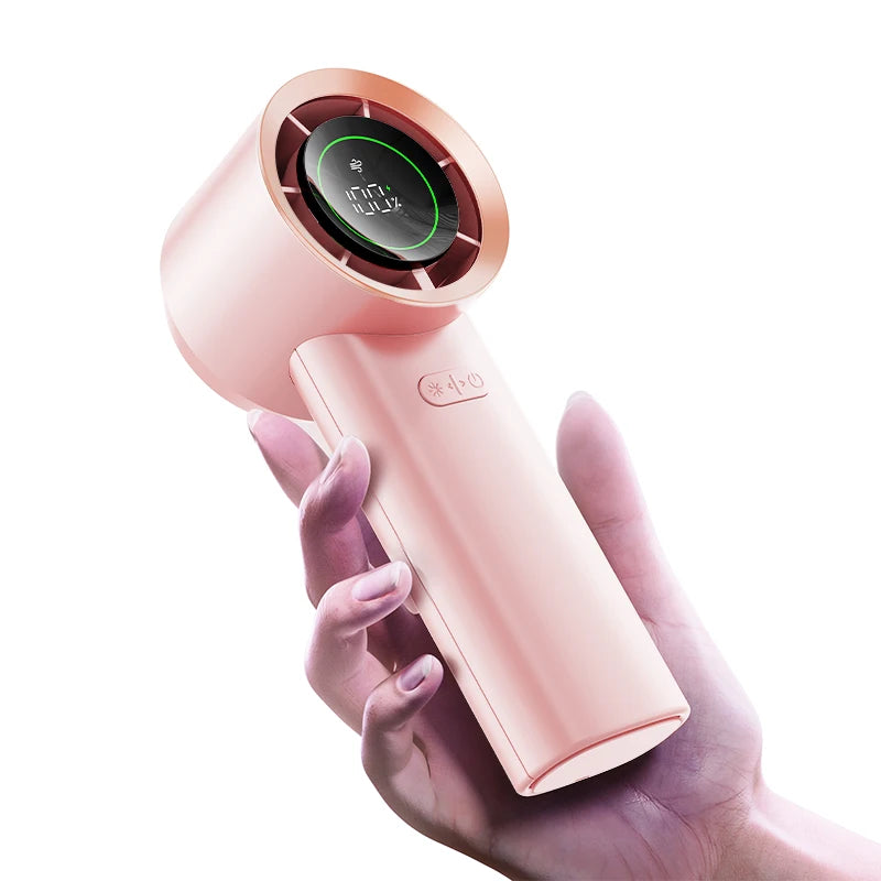 Muxnw Mini Turbo Jet Fan Portable Handheld Personal Cooler