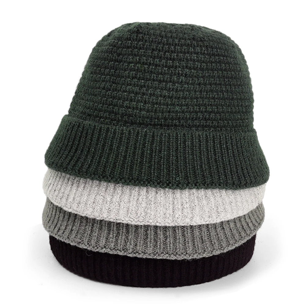 Zhejiang Woolen Knitted Beanie Hat For Men And Women Unisex Warm Skull Cap For Autumn Winter