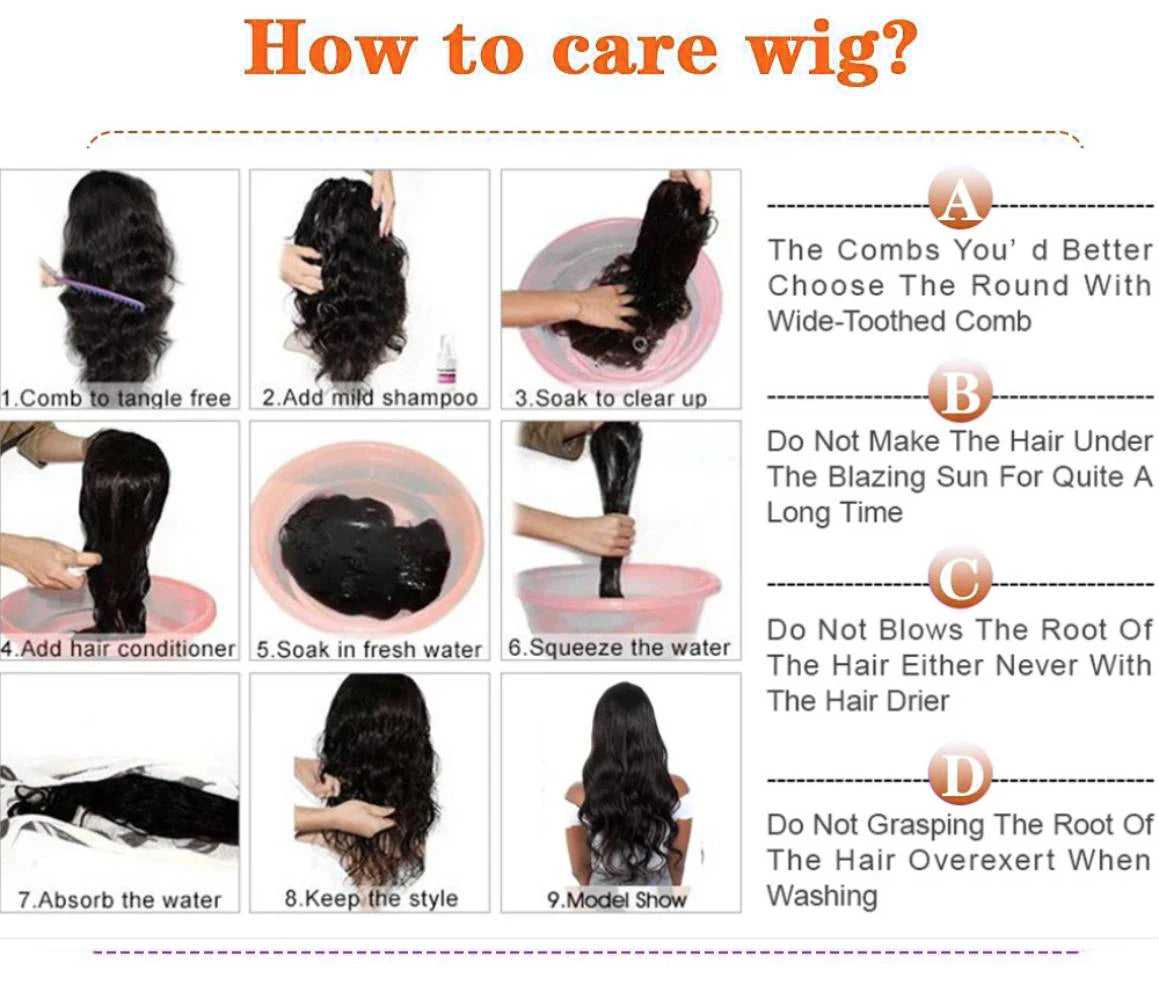 Muokass Remy Brazilian Curly Half Wig Clip In High Density