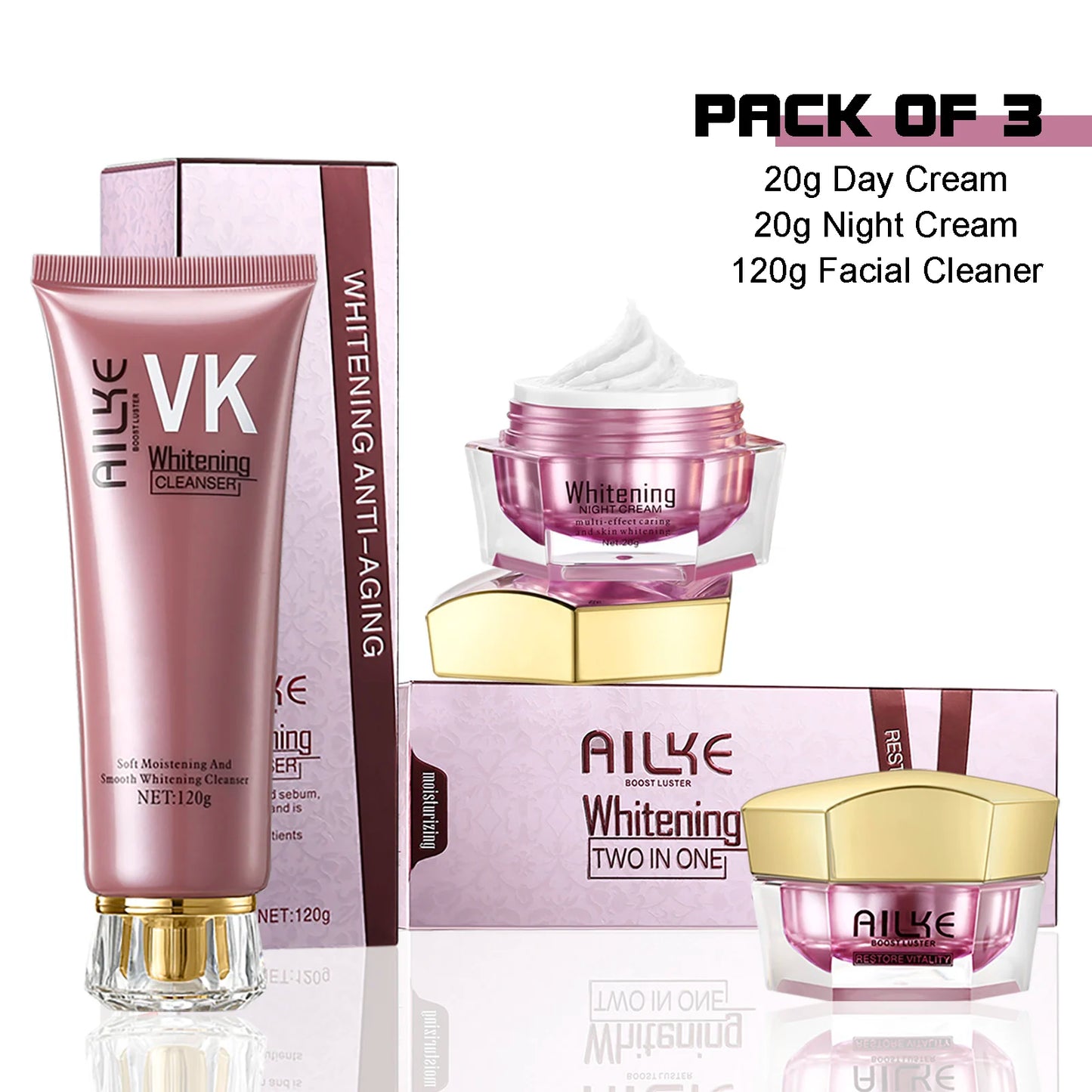 AILKE Whitening Anti Wrinkle Face Cream With Collagen