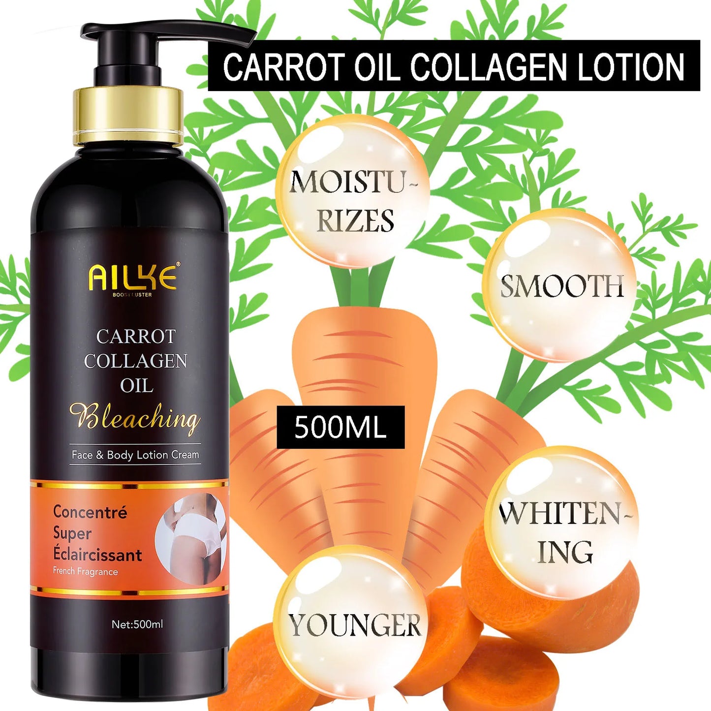 AILKE Collagen 5 in 1 Skincare Set for Radiant Facial