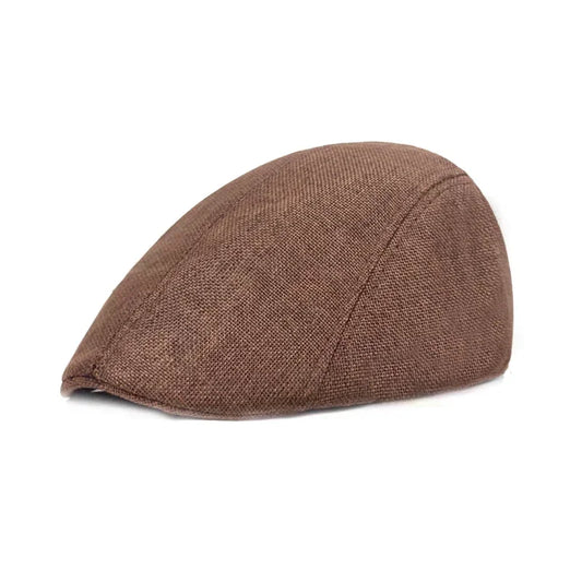Beret Hat Cabbie Vintage Tweed Driving Cap For Men Women