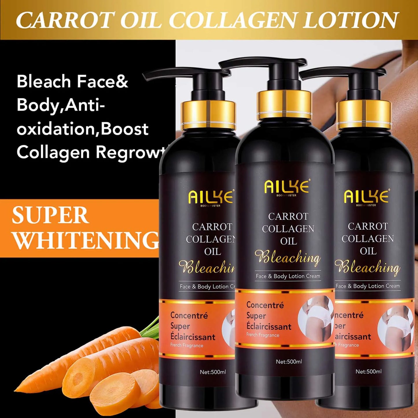 AILKE Collagen 5 in 1 Skincare Set for Radiant Facial