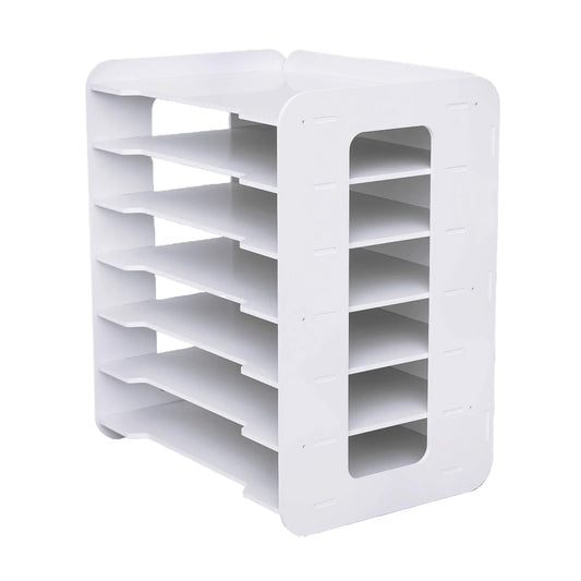 Hign-concerned SevenLayer PVC File Organizer For Desk StorageSolutions HomeOffice