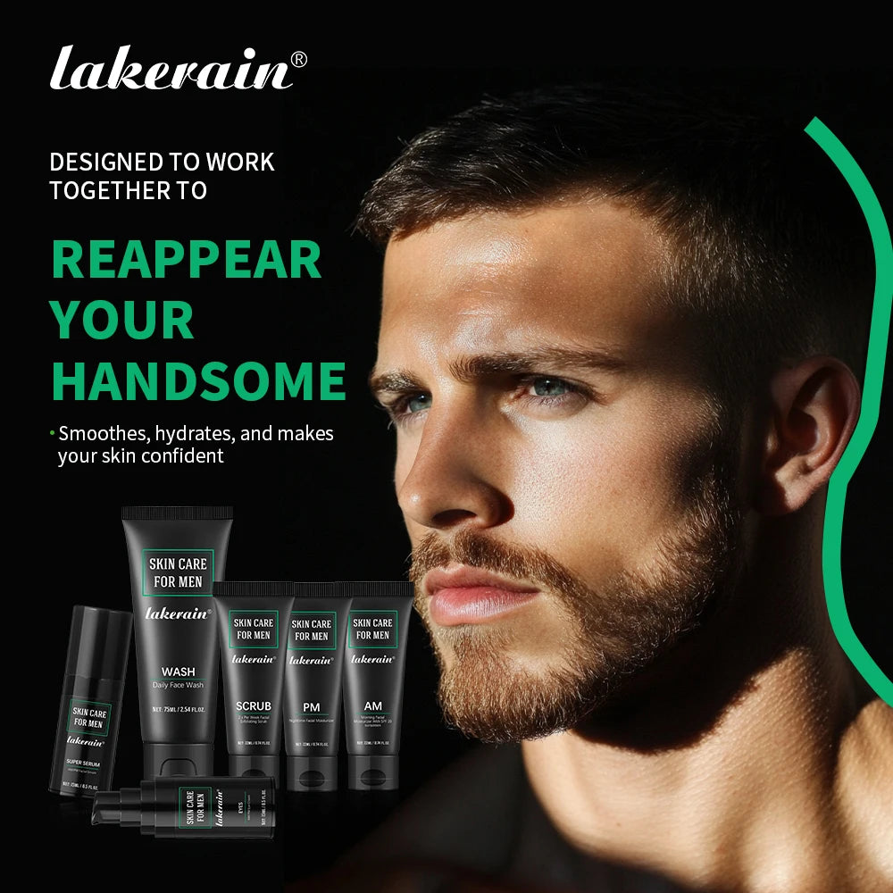 Ibcccndc Men Skin Care Kit Oil Control Hydration Set
