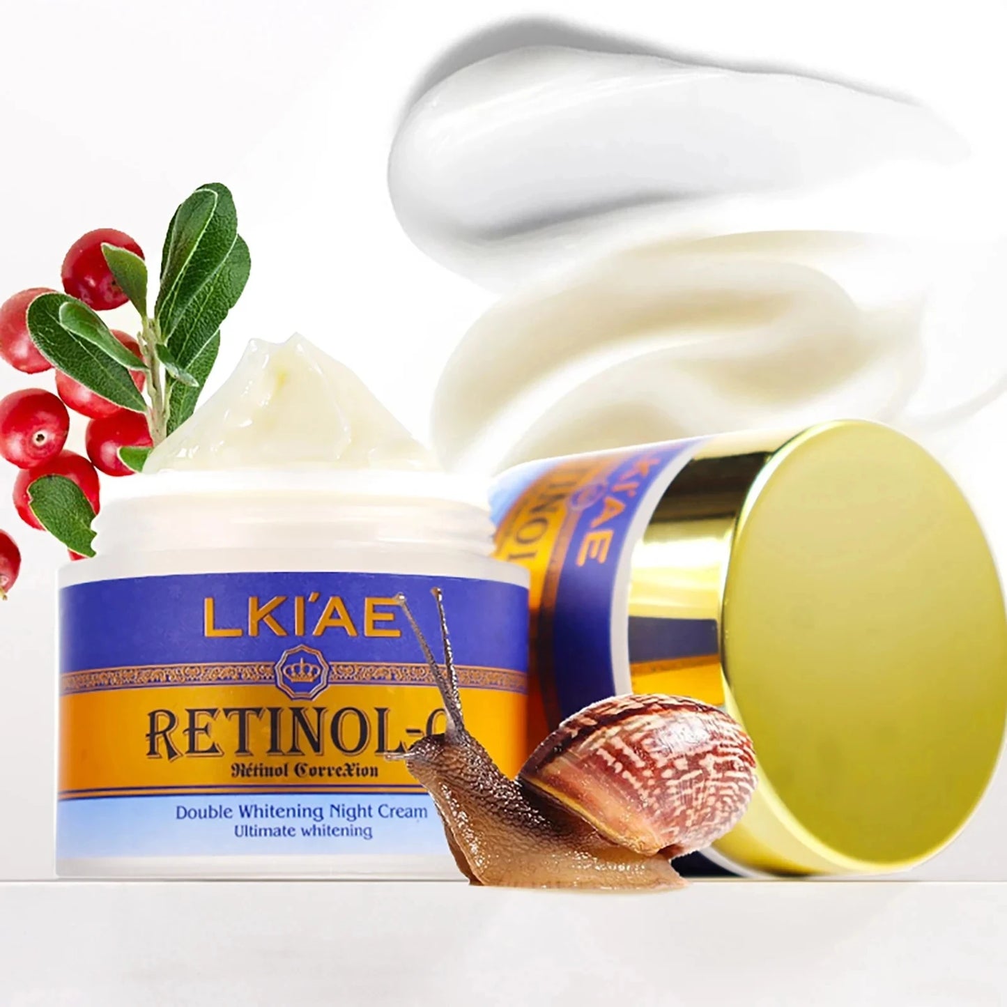 AILKE Day And Night Retinol Whitening Cream With Snail Extract