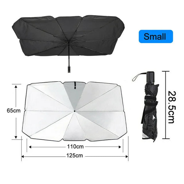 Automobile Windshield Sunshade Umbrella Shield For Superior Premium Window Protection