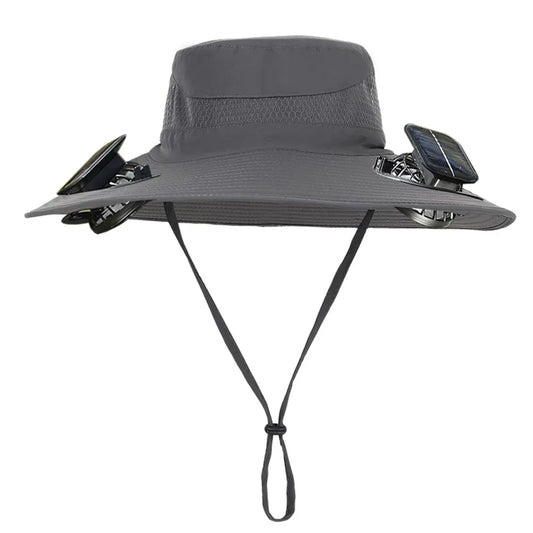 Guangdong Solar Fan Hat For Men Wide Brim Sun Protection