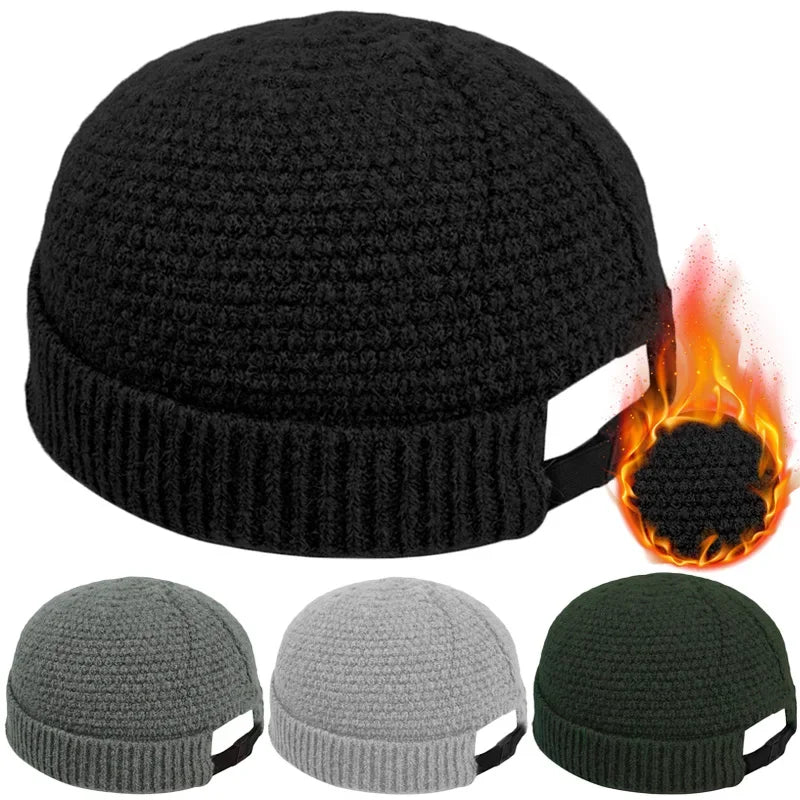 Zhejiang Woolen Knitted Beanie Hat For Men And Women Unisex Warm Skull Cap For Autumn Winter