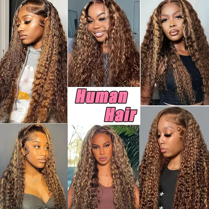 Smilegirl Luxurious Brazilian DeepWaveTexture ThreeSixty LaceFront Wig With DiscreetHidden AdjustableStrap