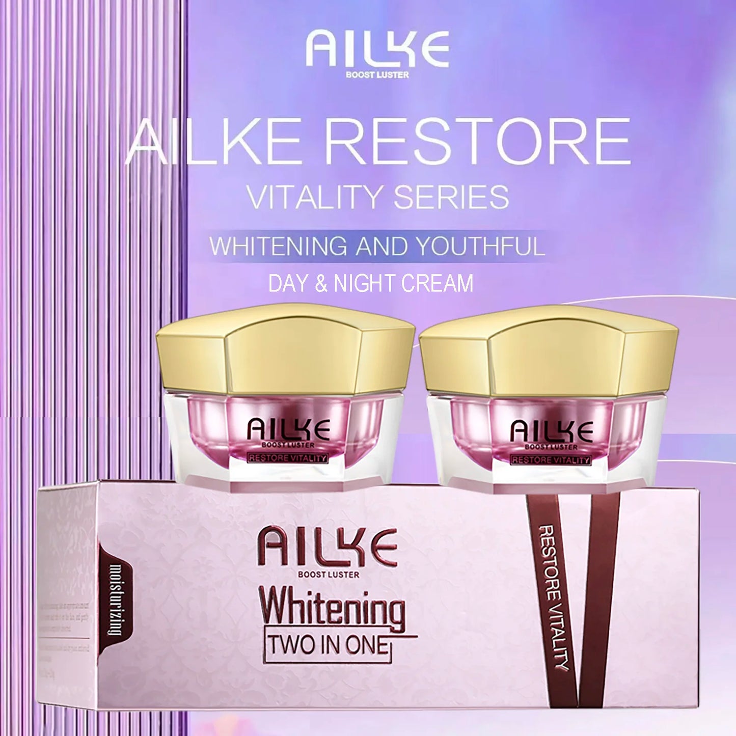 AILKE Whitening Anti Wrinkle Face Cream With Collagen