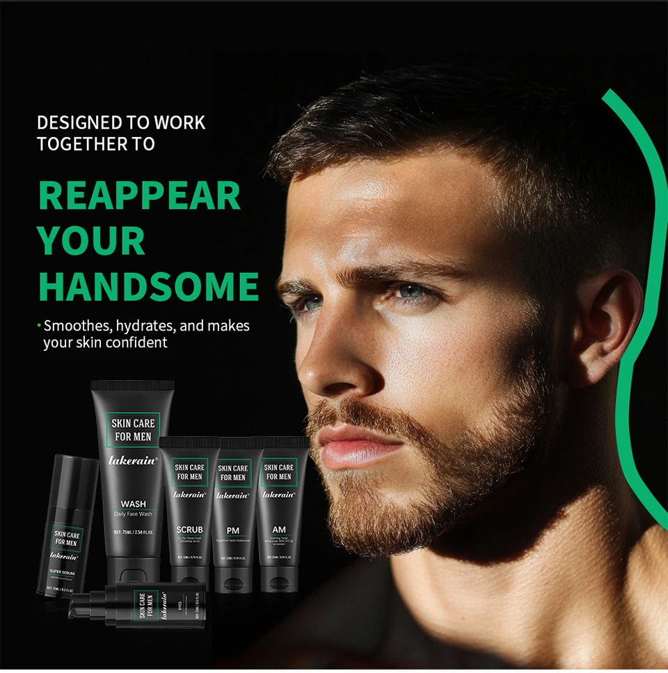 Ibcccndc Men Skin Care Kit Oil Control Hydration Set