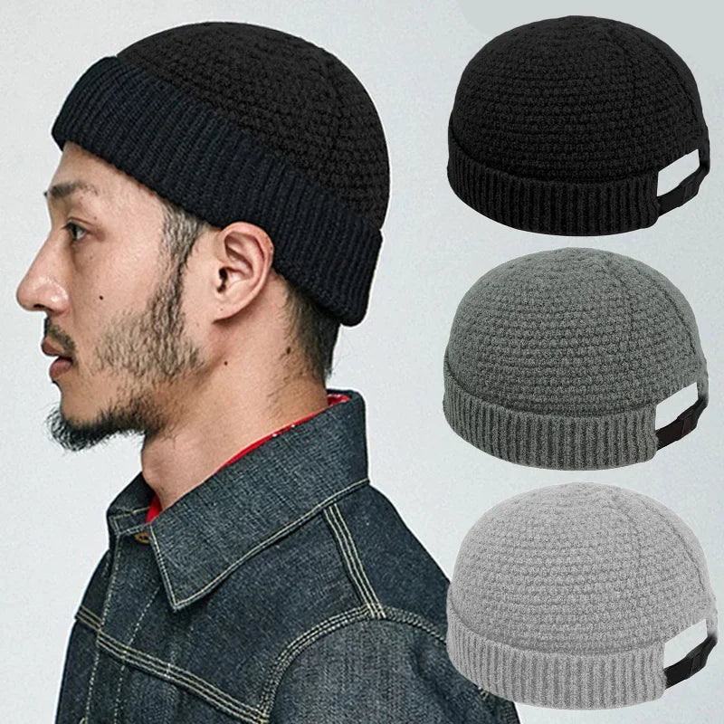 Zhejiang Woolen Knitted Beanie Hat For Men And Women Unisex Warm Skull Cap For Autumn Winter