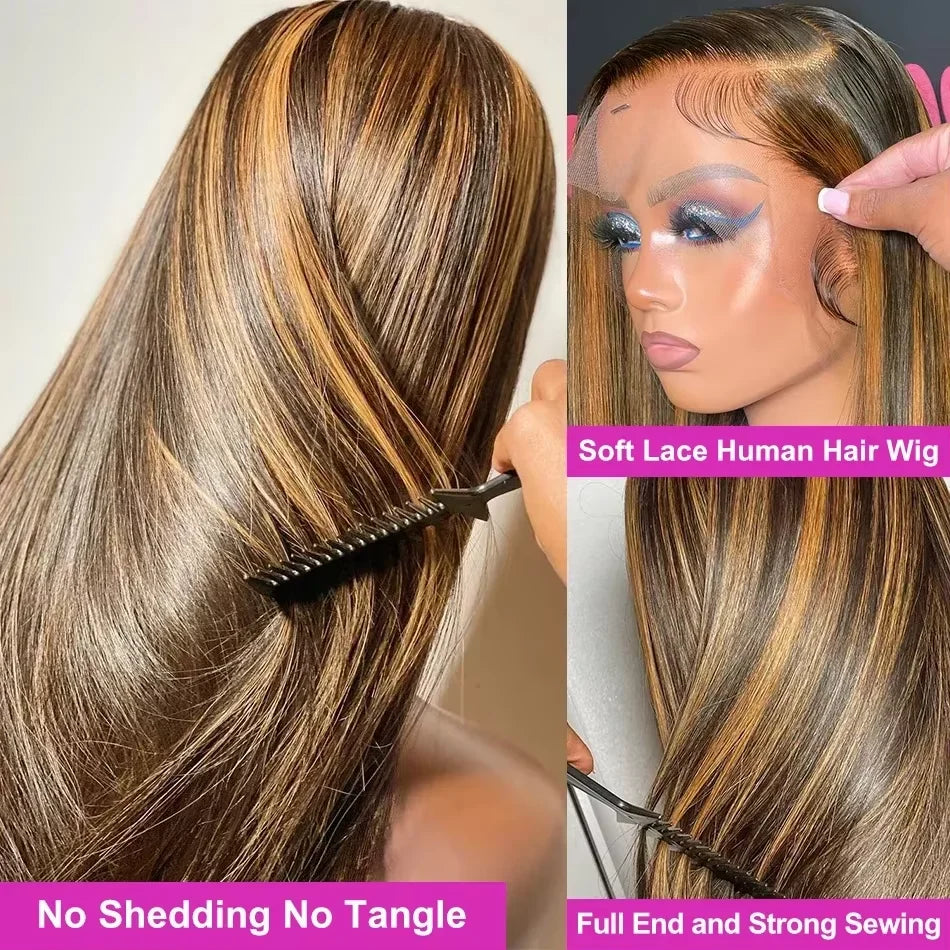 JOPEAR 360 Lace Front Wig Swiss Lace Human Hair Remy
